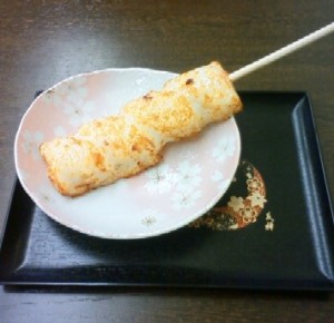 にぎり棒（いか・たこ）です。やわらかいし、とてもいい香り。