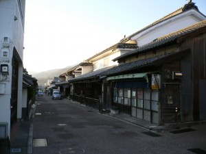 情緒ある街並み。和みます。