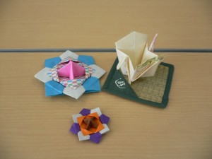 控室に飾ってくださったお正月らしい雰囲気