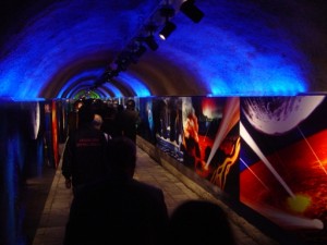 生まれ変わったトンネルです♪音楽をお伝えできないのが残念ですがぜひ実際に訪れてみてください♪