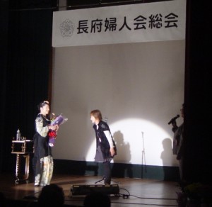 最後に花束とお礼の言葉をいただき、アンコールも♪