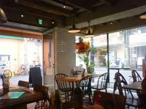 落ち着く店内♪