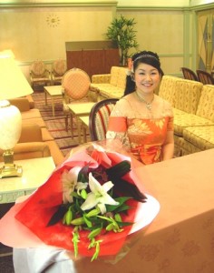 ロビーも素敵な雰囲気なので思わず１枚♪