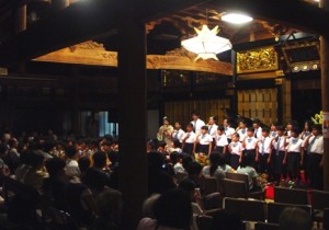 そして「私と小鳥と鈴と」は出演者全員で。