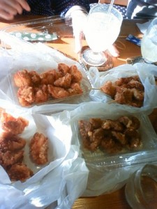 いろんな唐揚を堪能しました！