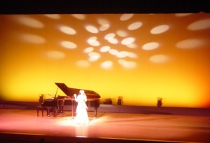 照明がとても綺麗にアレンジされています♪