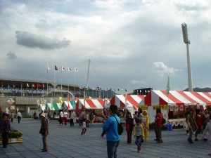 たくさんのお店が並んでいます♪