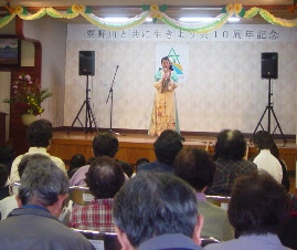 そして最後が私のコンサート６０分でした