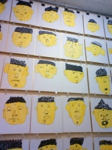 みんなが描くほとけ様。それぞれみんなちがって、すばらしい。