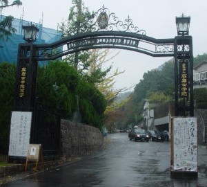 素敵な正門です