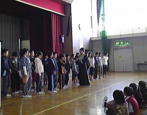 学級委員長に感想を聞きました