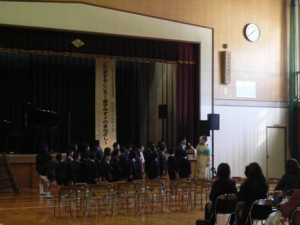 朗唱後、感想を聞いてみました