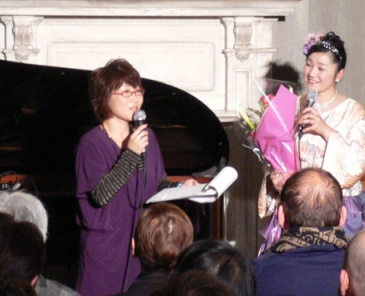 司会はもりみさん。いつもいろいろな想いを言葉に乗せてくださるので、とても嬉しいです。