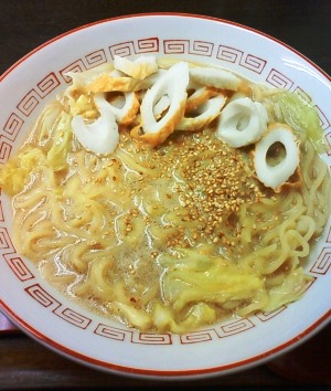 キャベツが嬉しい優しいラーメン