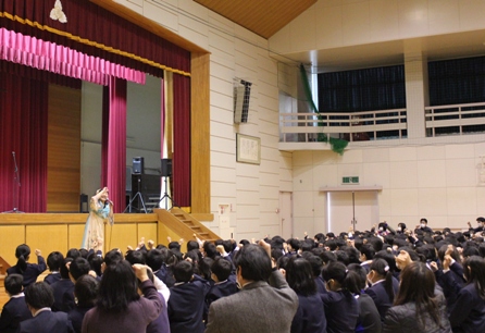 会場全体が一つになりました！