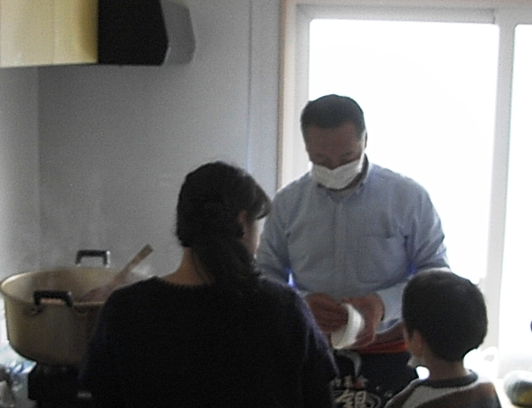 そんな片隅で私の後ろ姿が！