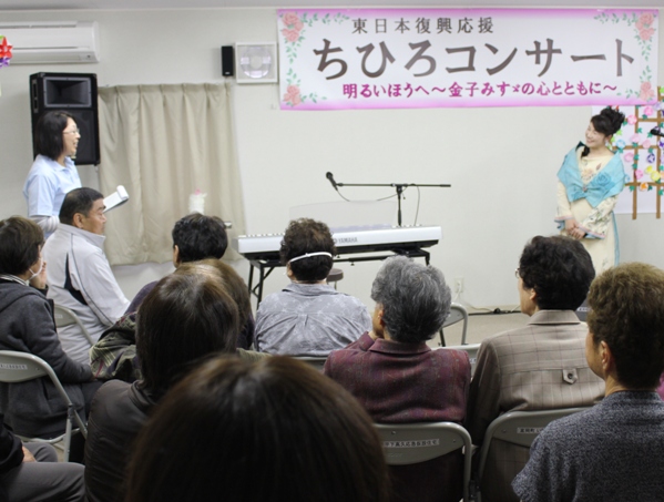 昨年も司会を務めてくださった、富岡町復興支援に力を注がれておられる、社会福祉協議会の吉田さん。今回もいろんな話を伺いました。