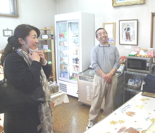 弾ける笑顔のご主人です♪