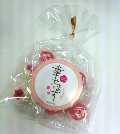 私のコンサートを以前からずっと心待ちにしていたと言われた方から、なんと山口県防府市のブランド商品「幸せます」のキャンディをいただきました♪お嬢様が防府市在住ということで、まさか里庄町で防府市のものをいただくなんて、びっくりでした♪