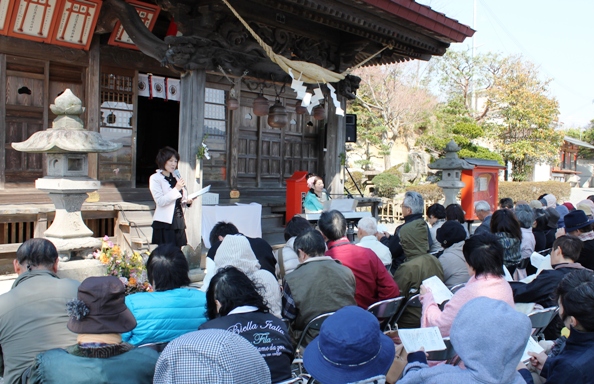 宗方さんにもこれまで同様、一緒に歌っていただいたり、朗読をしていただいたり。