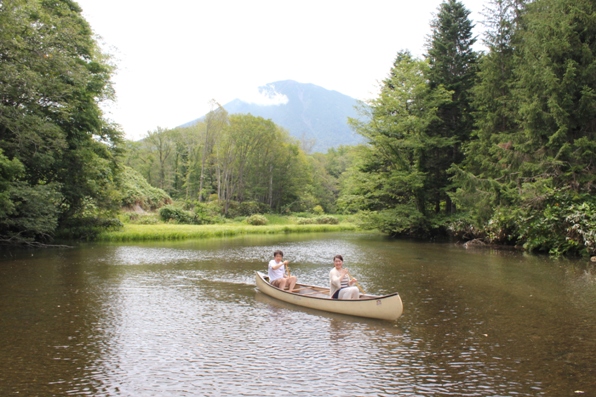 カヌー初体験です！気持ち良かったぁ！！