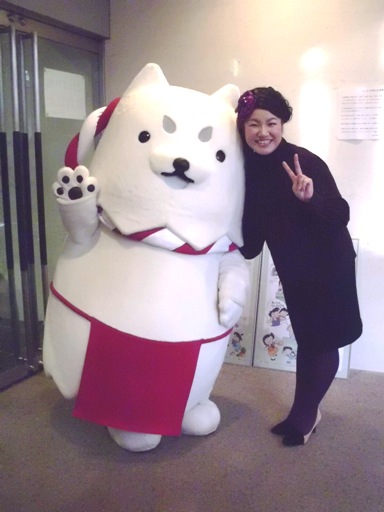 しっぺい君とのツーショットも忘れずに☆