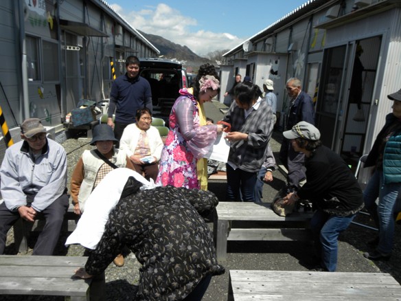 終演後、手芸品をたくさんいただきました～！