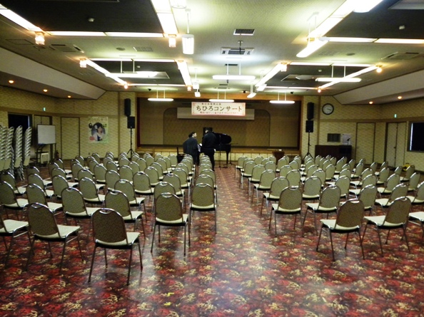 リハーサル前の打ち合せ